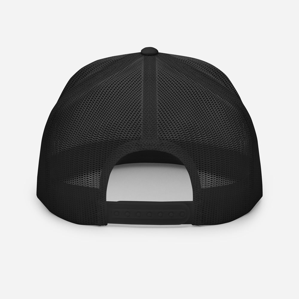 Maltese Trucker Hat - Black