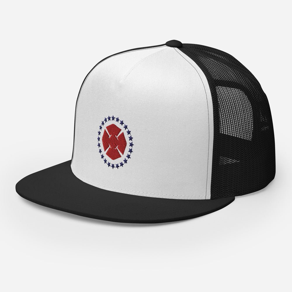 Maltese Trucker Hat - Black