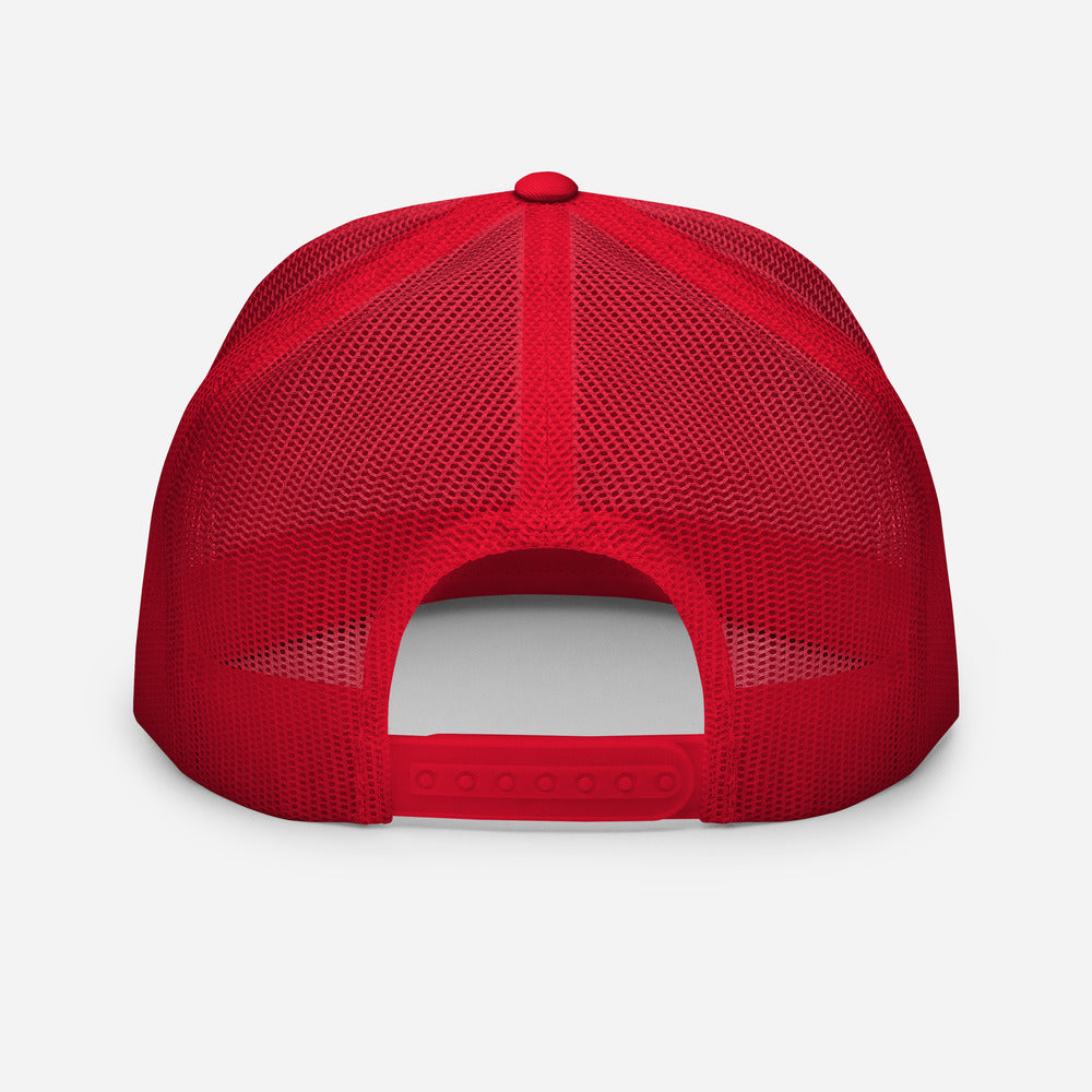 Maltese Trucker Hat - Red