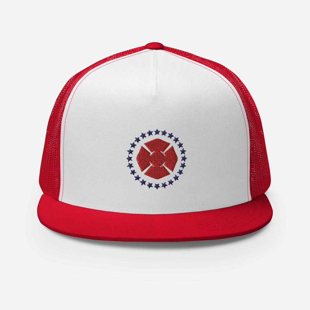 Maltese Trucker Hat - Red