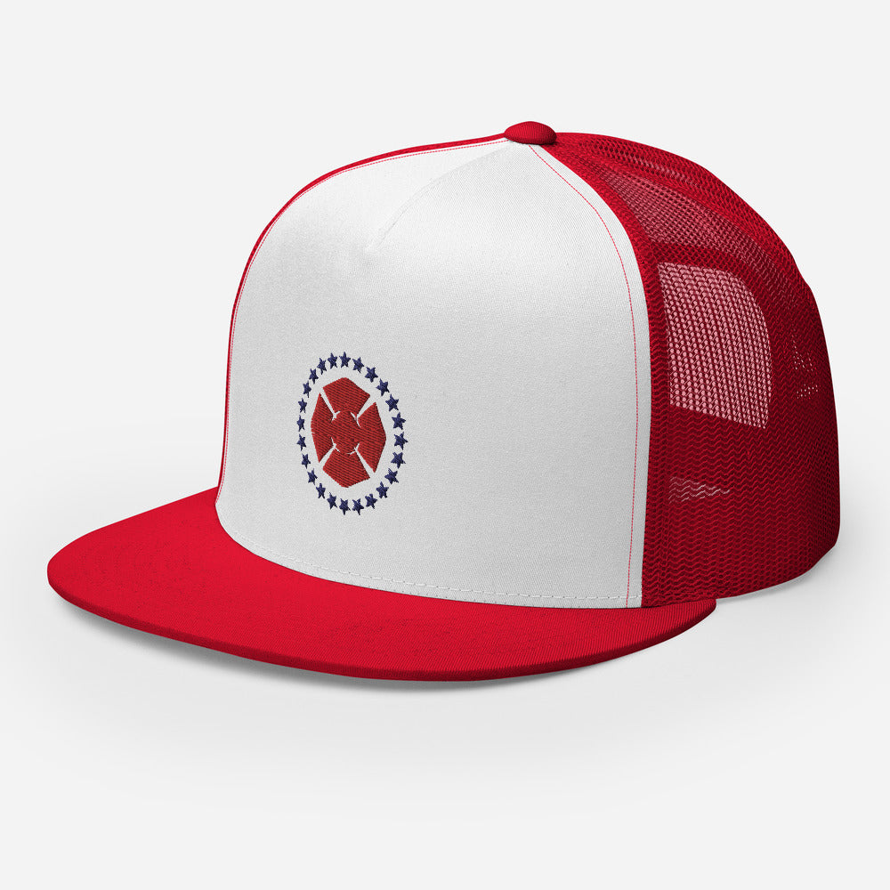 Maltese Trucker Hat - Red