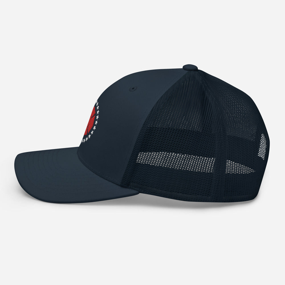 Maltese Stars Trucker Hat - Navy