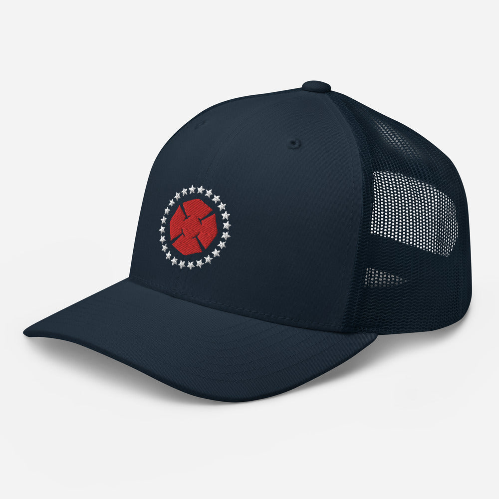 Maltese Stars Trucker Hat - Navy