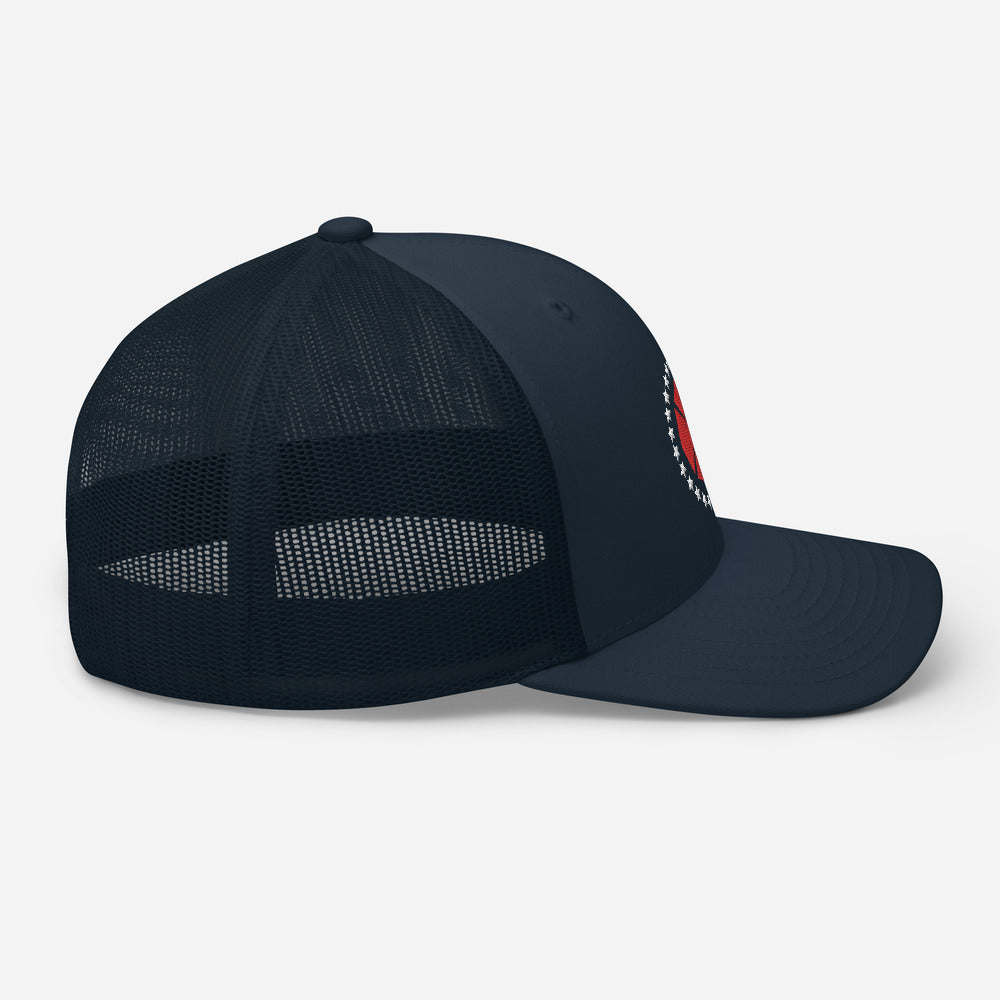 Maltese Stars Trucker Hat - Navy