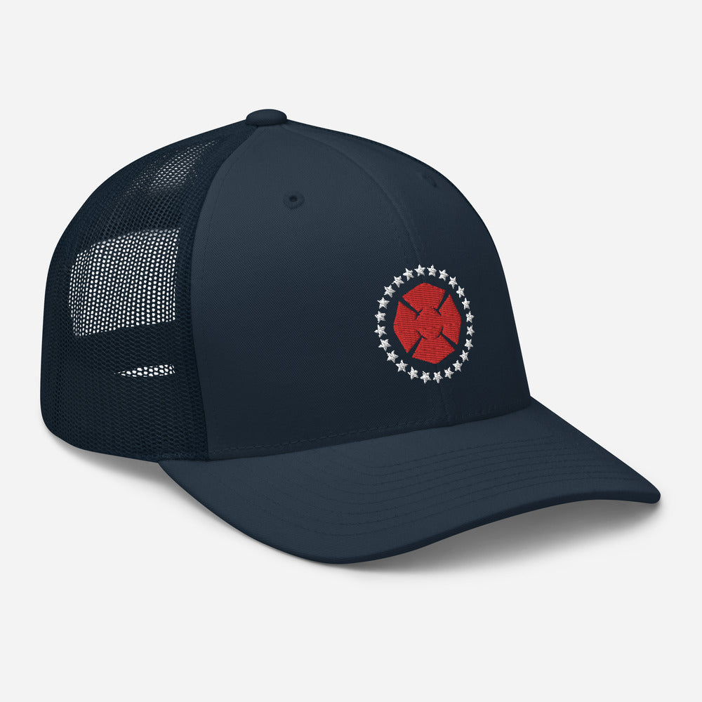Maltese Stars Trucker Hat - Navy