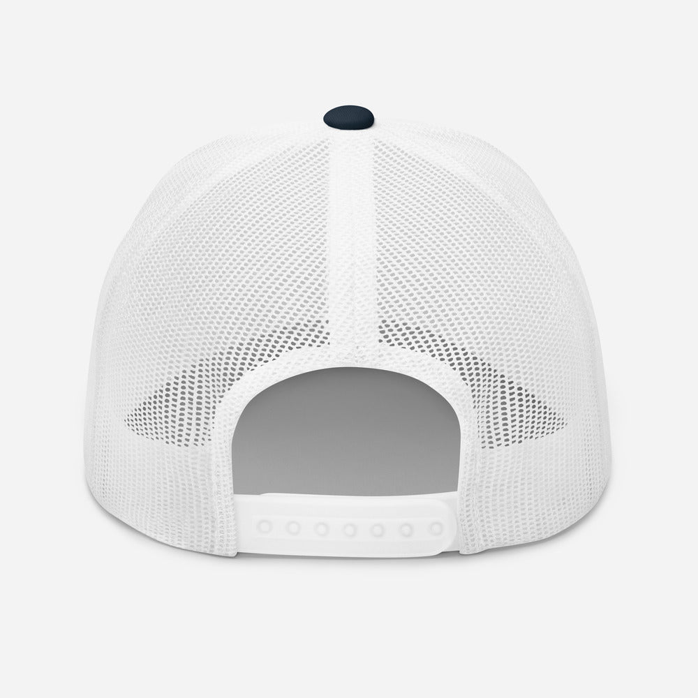 Maltese Stars Trucker Hat - Navy/White