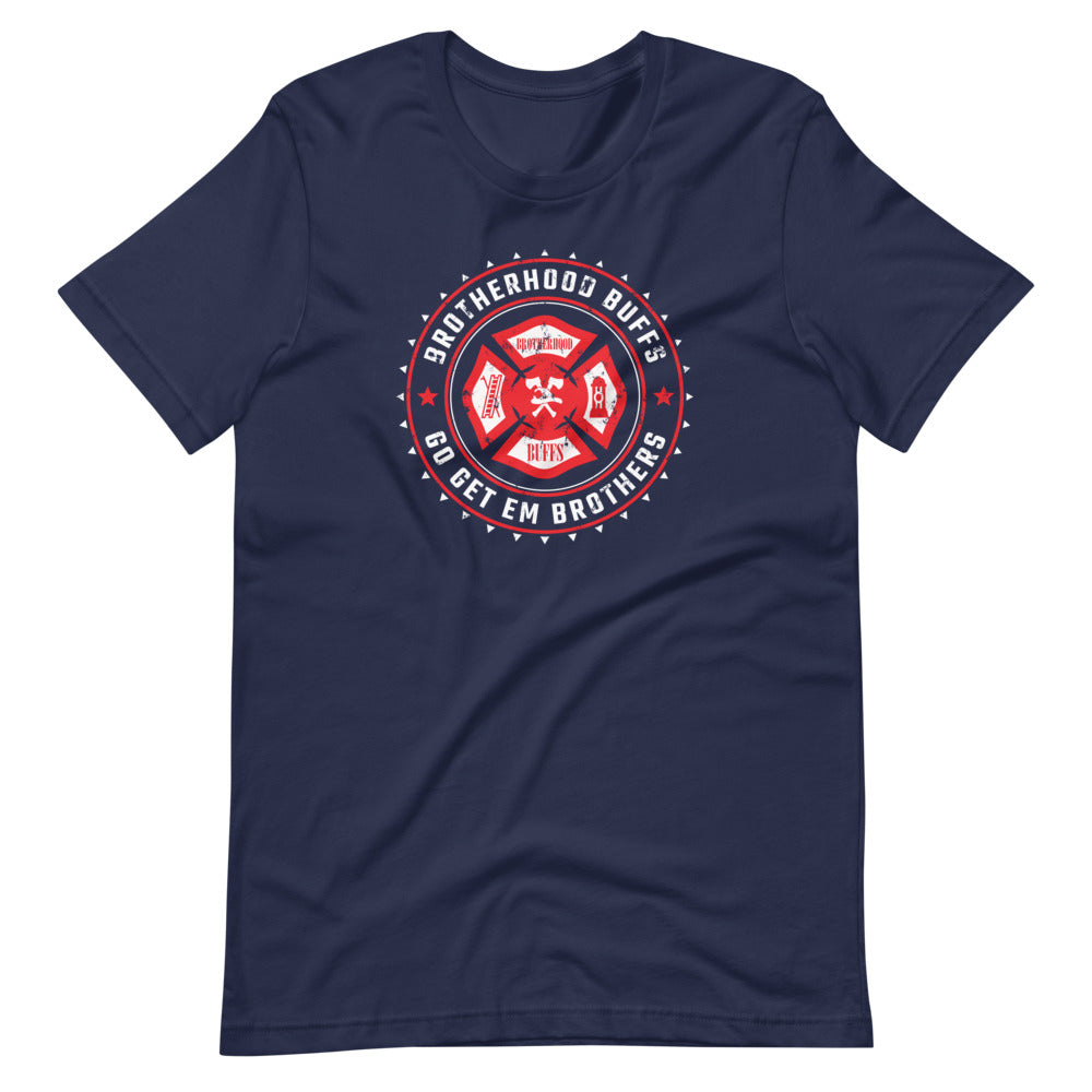 Brotherhood Buffs Emblem Unisex T-Shirt - Navy