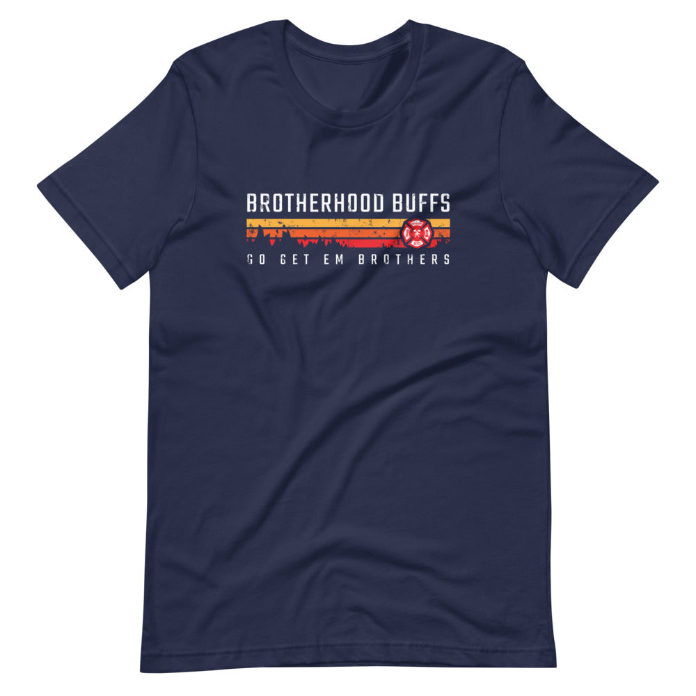 Burning City Brotherhood Buffs T-Shirt - Navy