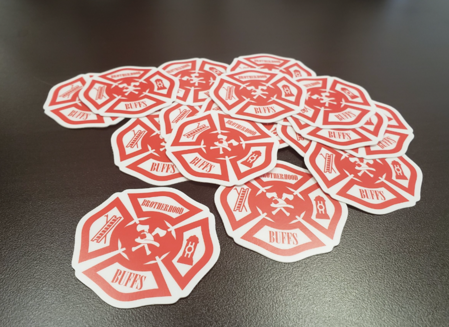 Fire Helmet Stickers