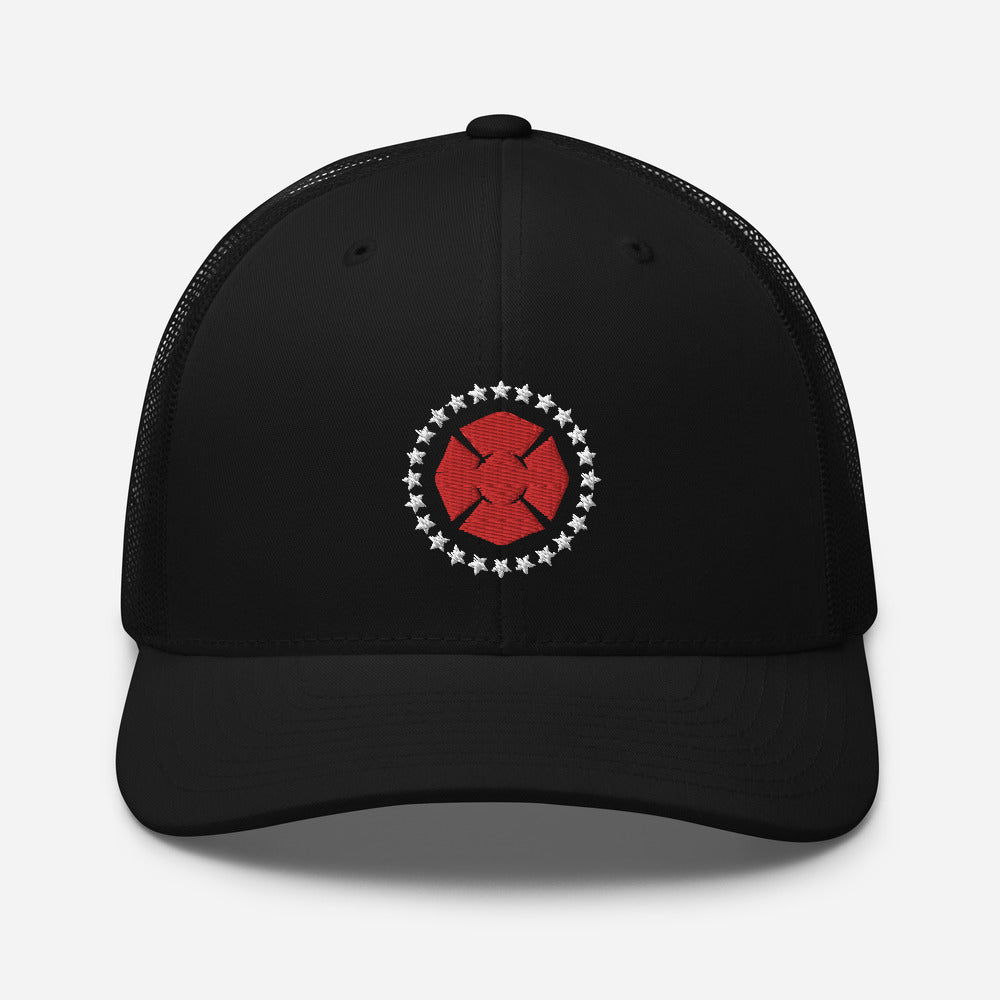 Maltese Stars Trucker Hat - Black