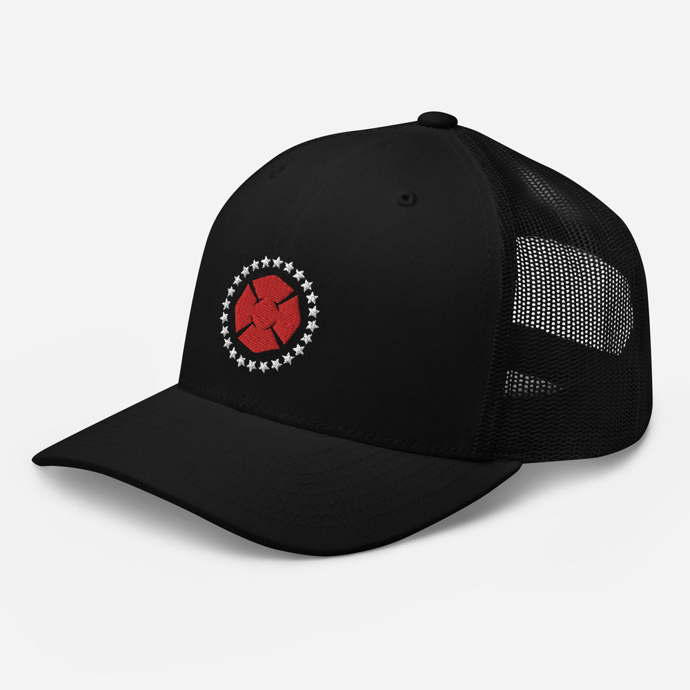 Maltese Stars Trucker Hat - Black