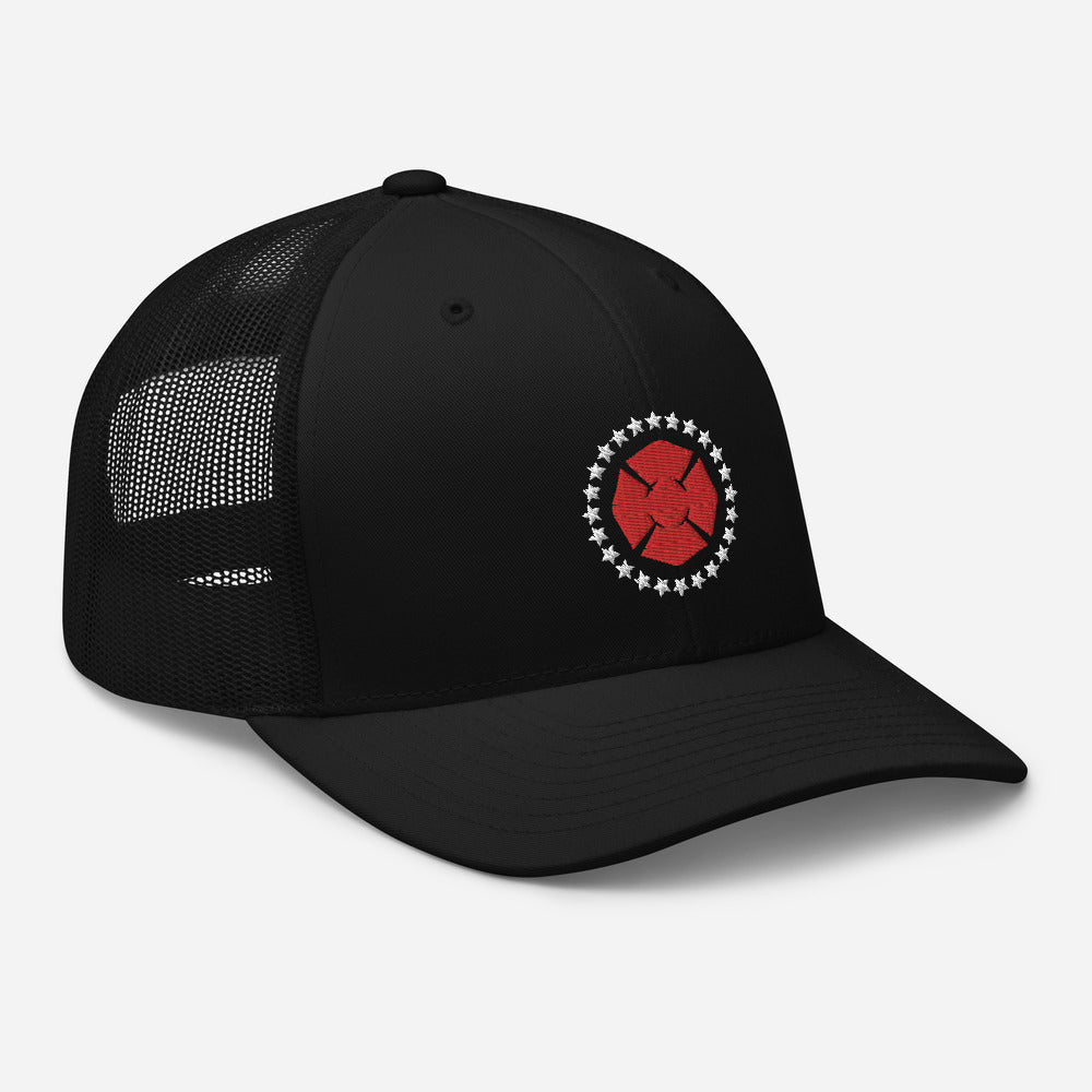 Maltese Stars Trucker Hat - Black