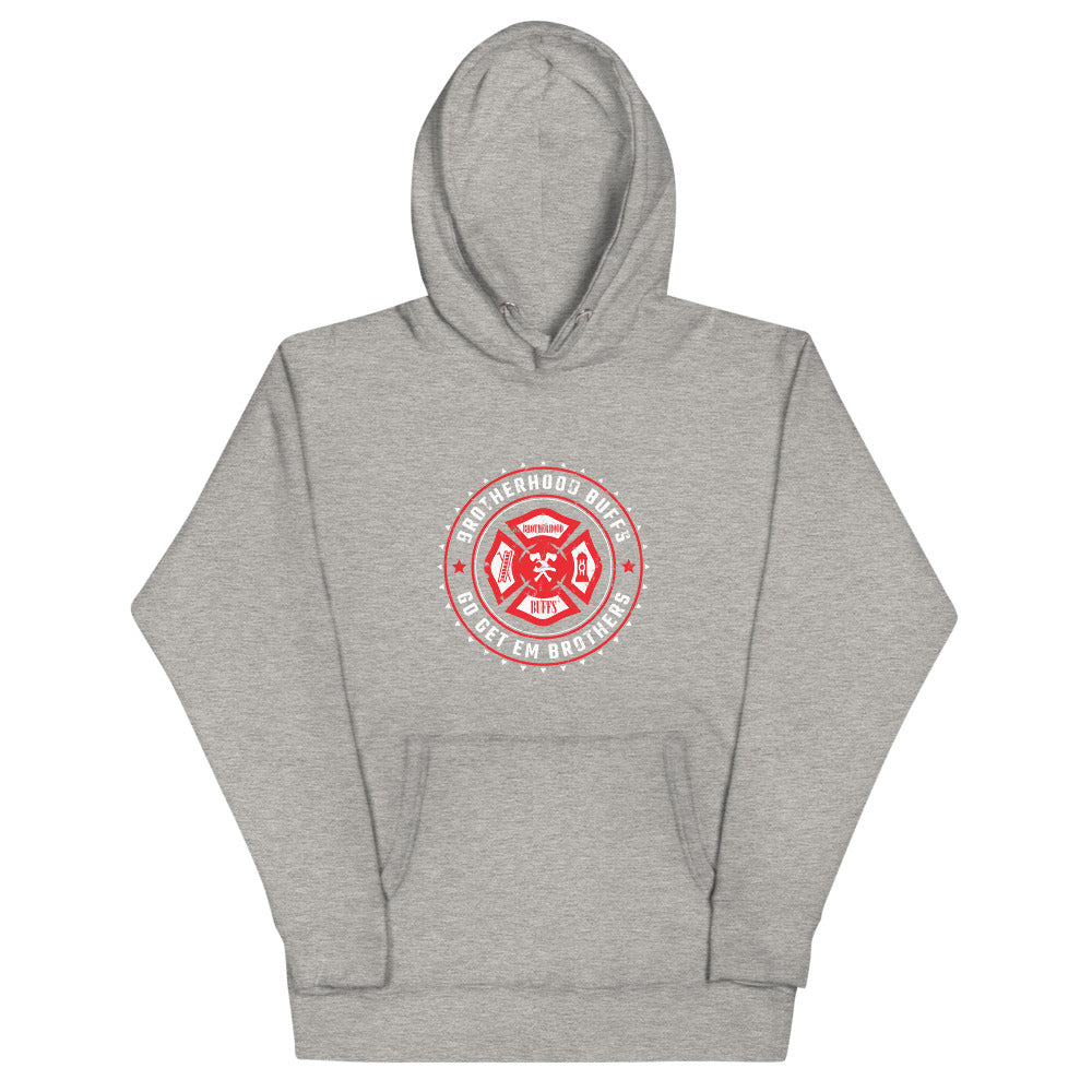 Brotherhood Buffs Emblem Hoodie - Grey