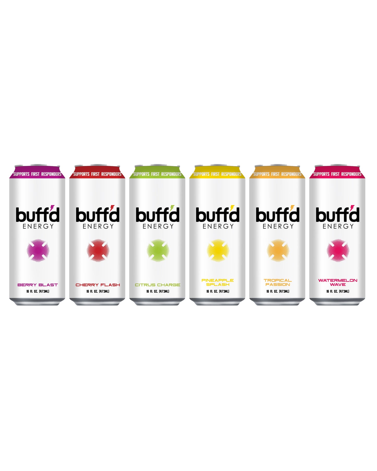 Buff'd Energy Variety 6 Pack