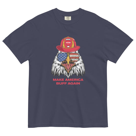 Make America Buff Again Eagle T-Shirt - Navy