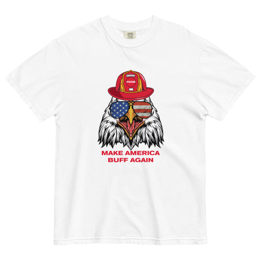 Make America Buff Again Eagle T-Shirt - White