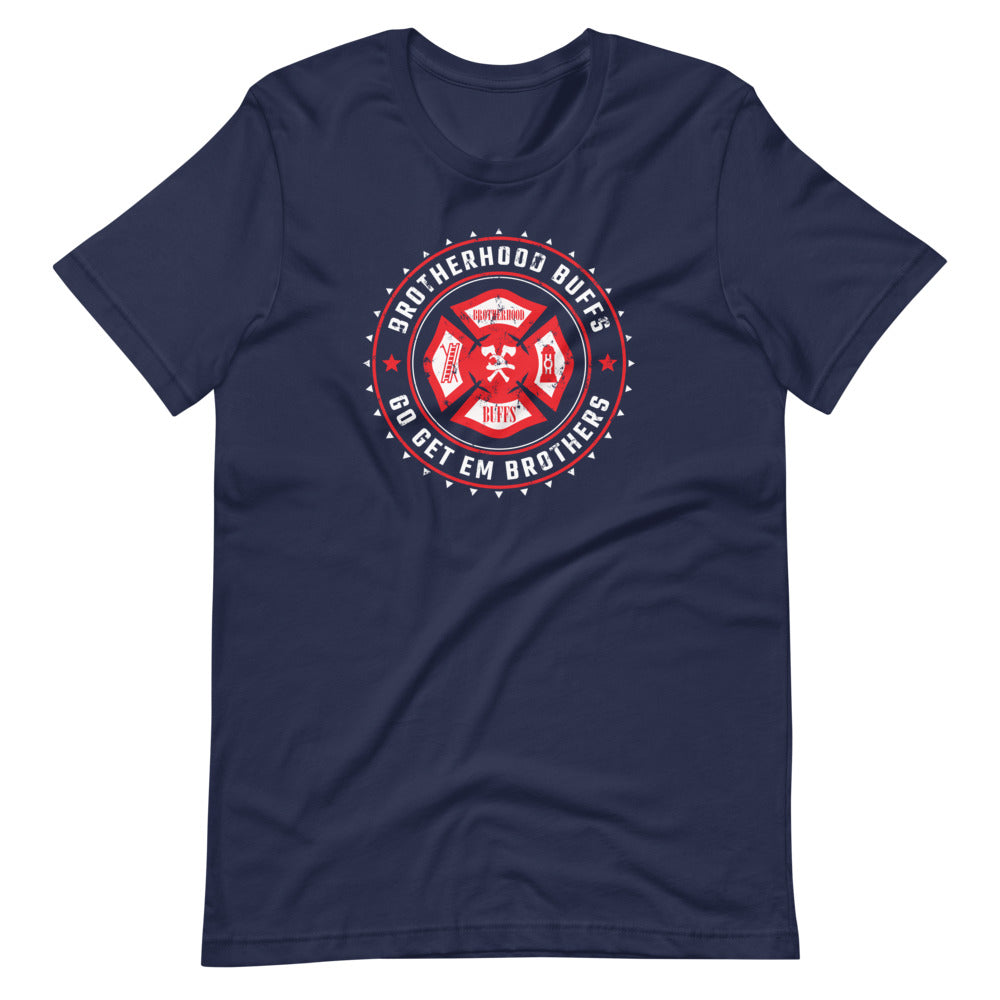 Brotherhood Buffs Emblem Unisex T-Shirt - Navy