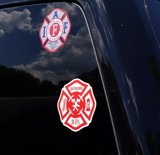 Fire Vehicle Sticker